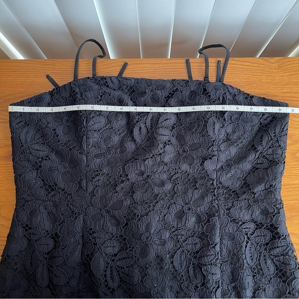 Lilly Pulitzer Maret Lace Dress Noir Size 14 - Picture 10 of 16